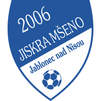Logo of FK Jiskra Mšeno